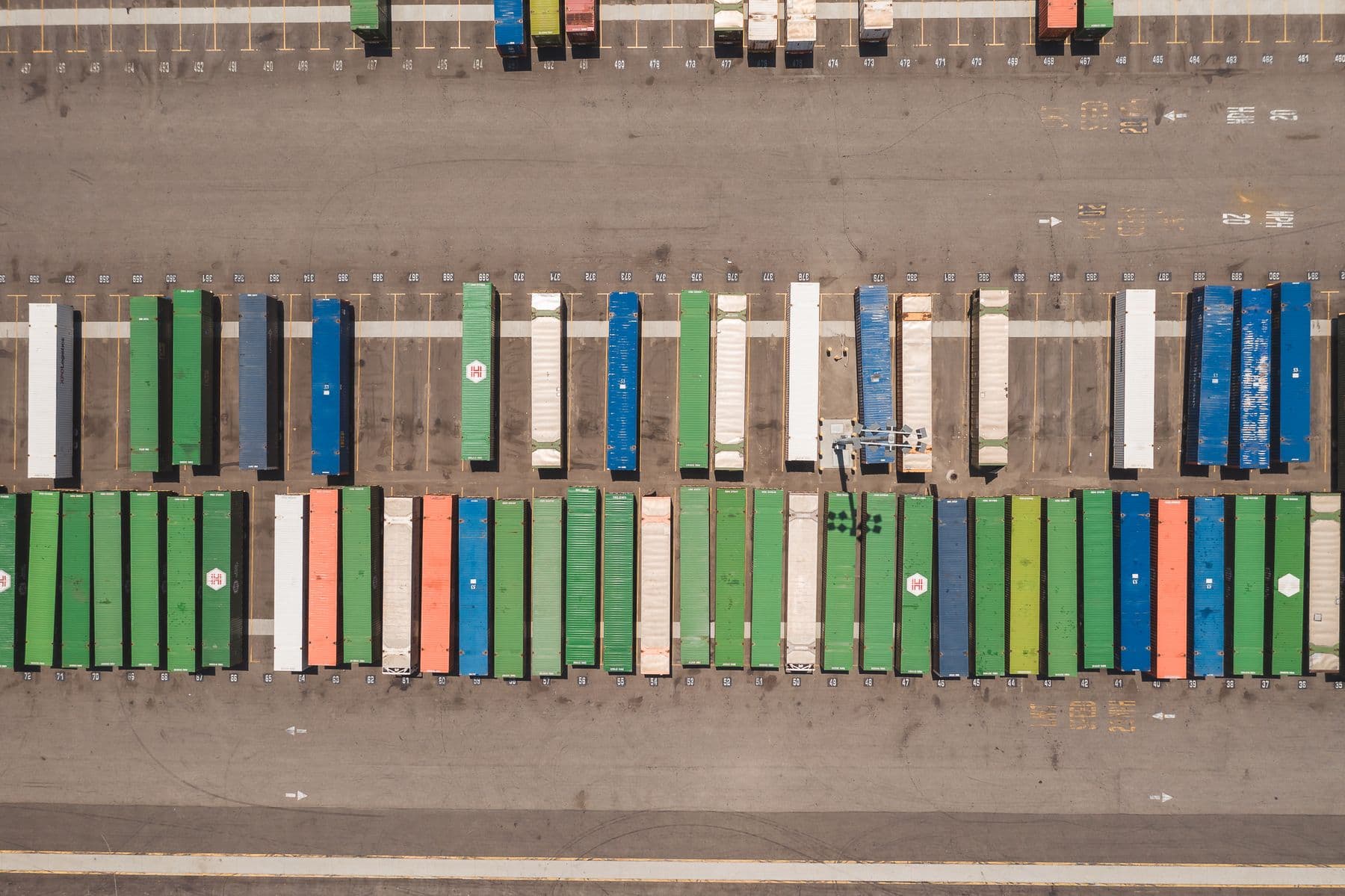 Container terminal as part of international supply chains.